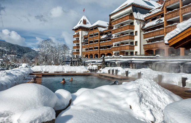 Winter at The Alpina Gstaad.