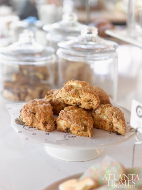 Pastries for sale at the Star Provisions counter.