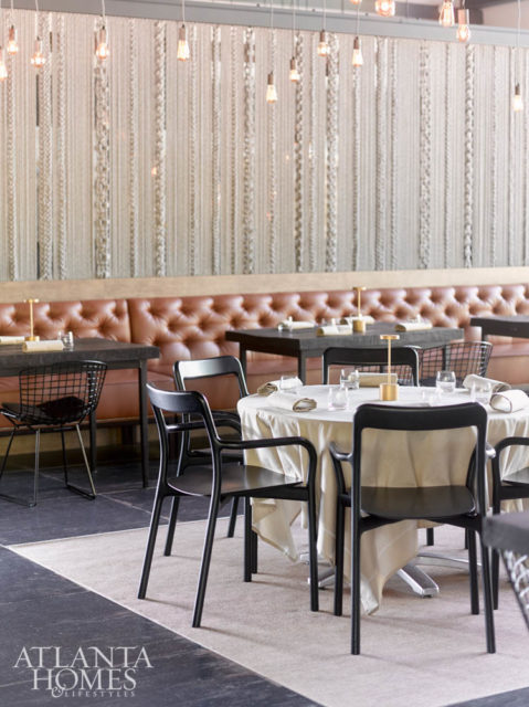 150 Edison bulbs illuminate Bacchanalia.