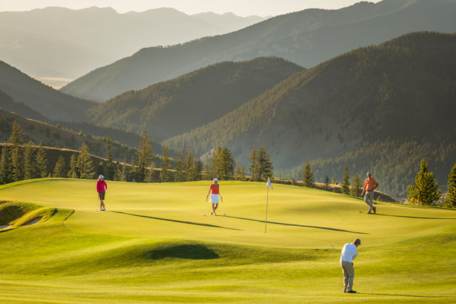 The Reserve at Moonlight Basin offers a dazzling high-altitude golf experience.