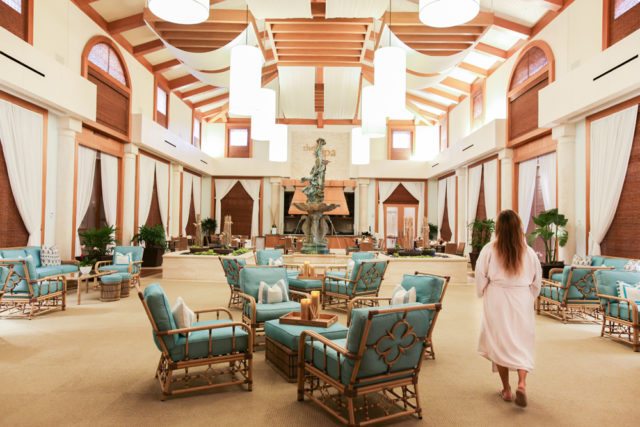 The 3,000-square-foot Spa at Ponte Vedra Inn & Club.