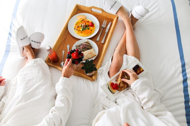 Enjoy breakfast in bed thanks to leisurely luxe room service at Ponte Vedra Inn & Club and The Lodge & Club.