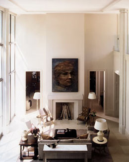 the Keith Summerour-designed living room