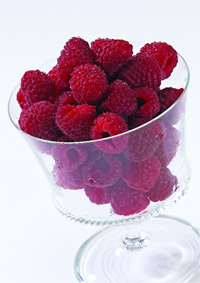 fresh rasberries