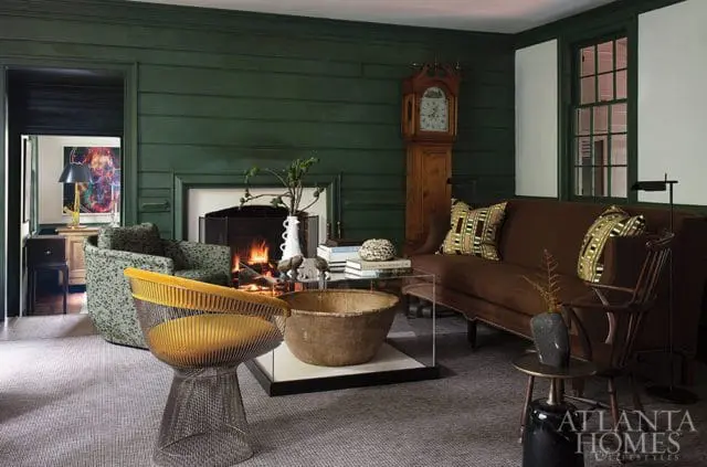 green living room