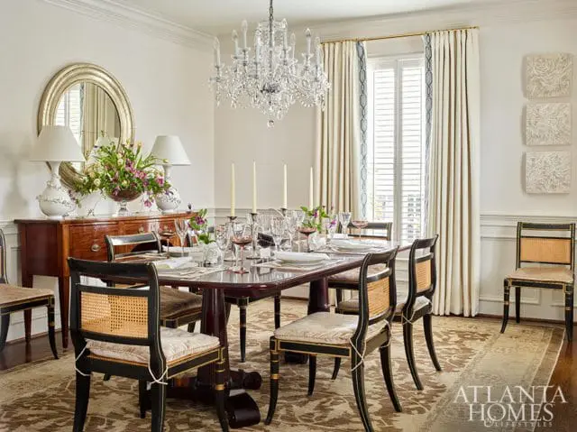 antique dining room