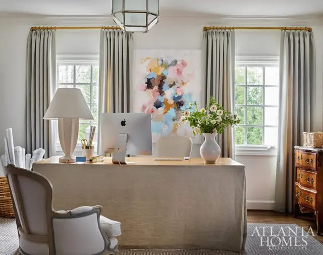 sunny home office