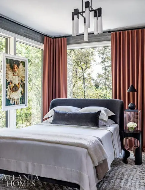 floor to ceiling windows in bedroom