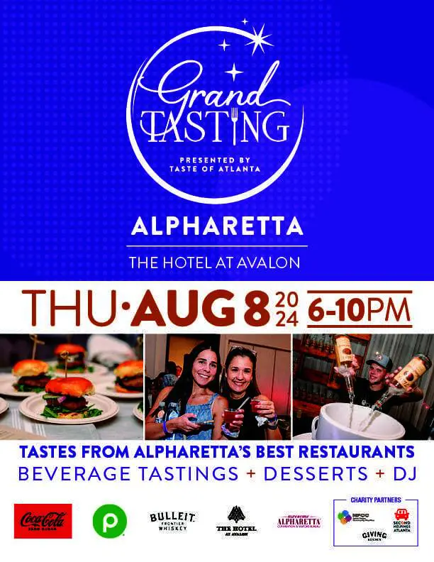 Coca-Cola and Pepsi advertisements for Grand Tasting event.