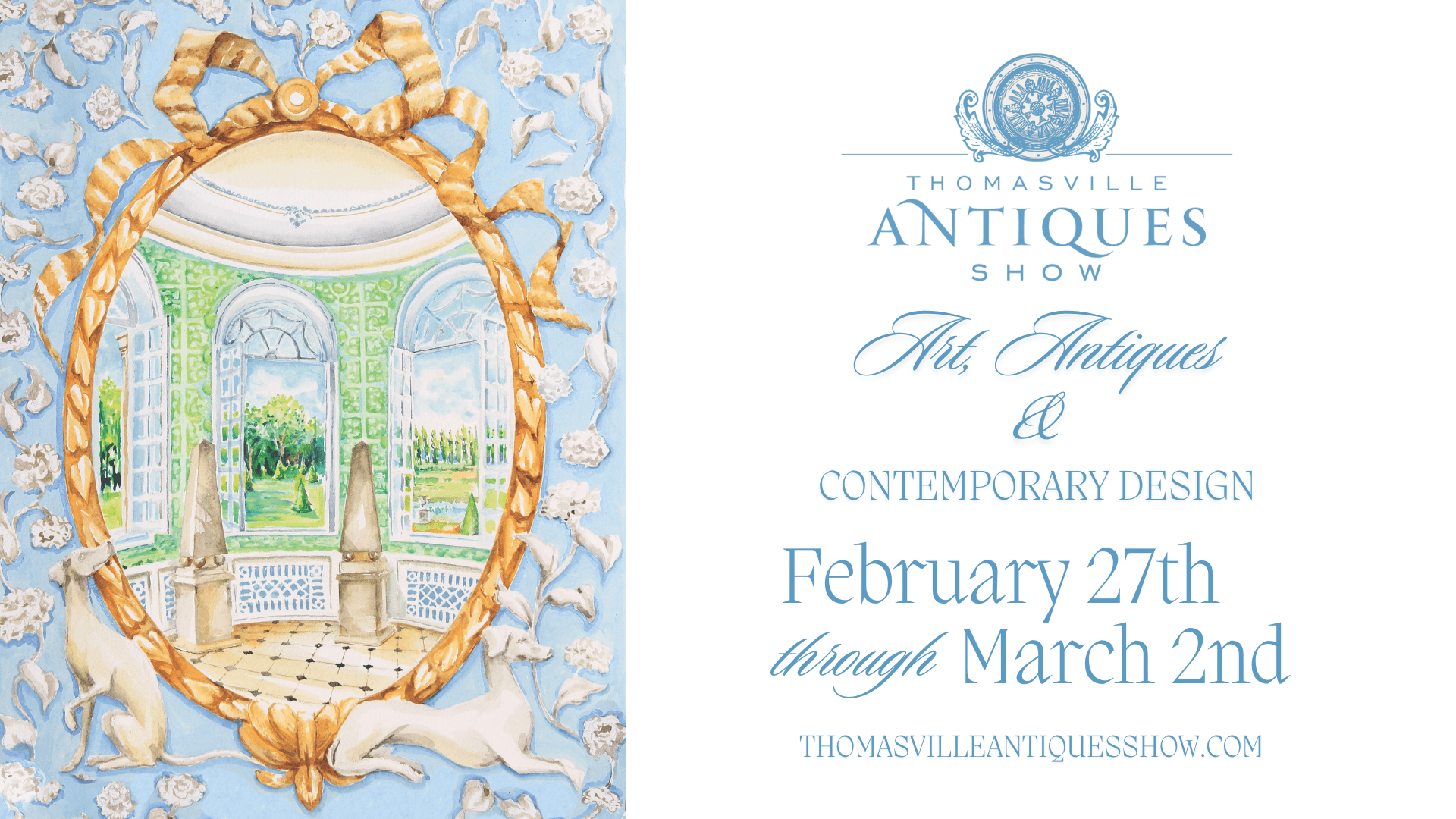 Thomasville Antiques Show: Art, Antiques & Contemporary Design, Feb 27-Mar 2