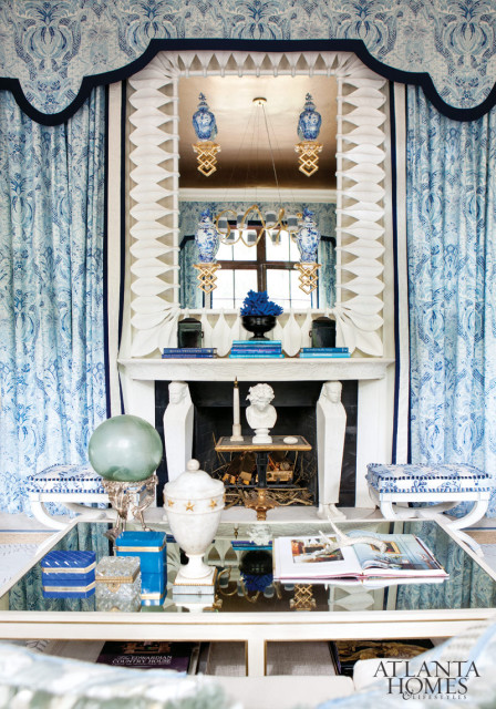Family Living Room by Timothy Corrigan; Timothy Corrigan, Inc.