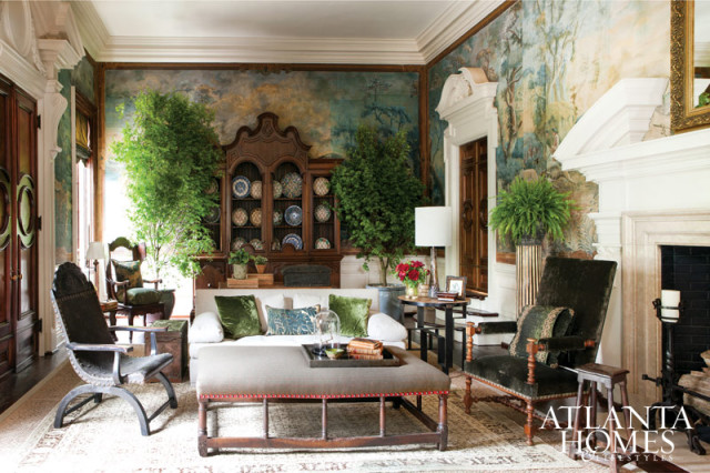 Grand Salon by Barbara Westbrook; Westbrook Interiors