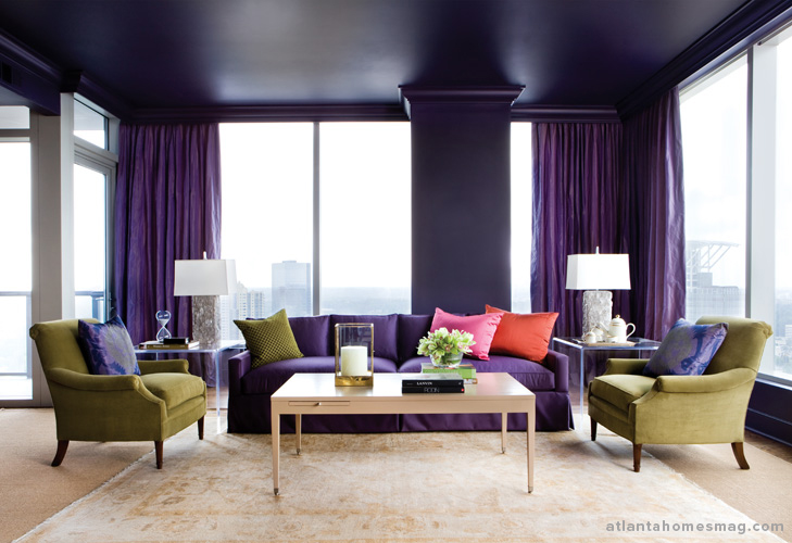 The Luxury of Color - Atlanta Homes and Lifestyles