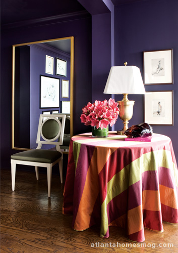 The Luxury of Color - Atlanta Homes and Lifestyles