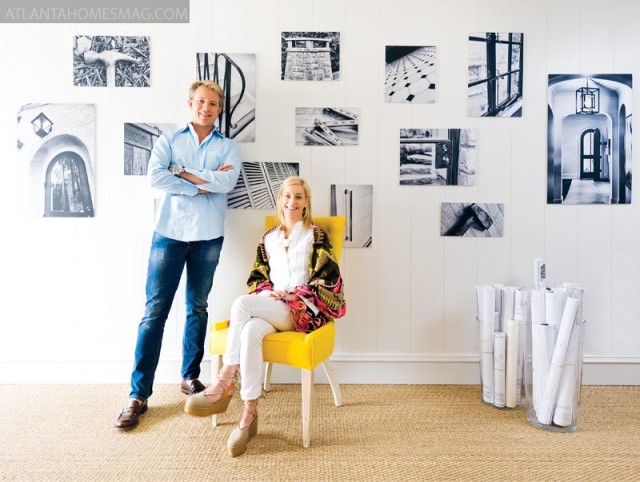 Calling upon their friend and well-known photographer Sandee Bartkowski of Sandee O Photography, custom acrylic photos of Kevin’s past projects give clients a feel for his rustic style and attention to detail.