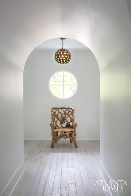 Small changes make dramatic differences—like vaulting the hallway ceiling on the third floor.