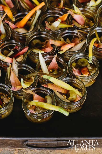 Fermented, pickled and preserved vegetables from Bacchanalia.