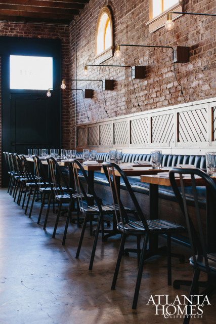 With a non-profit initiative, Staplehouse, opened its doors in fall of 2015 with partner and chef Ryan Smith at the culinary helm.