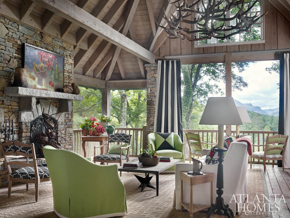 Carolina Cool Ah L C Weaks Interiors Covered Porch