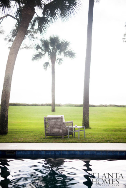 “The home’s color palette was inspired by being on the water. I wanted to have a sense of tranquility wash over you once you stepped inside.” —Alissa Portman Beard