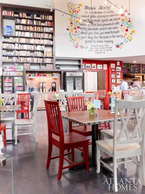 Souper Jenny Buckhead’s new home at the Atlanta History Center offers a homey atmosphere for communal dining.