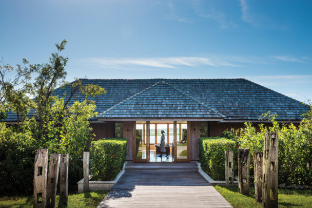 The COMO Shambhala Retreat is the epicenter for yoga and Pilates, adjacent by footpath to the spa.