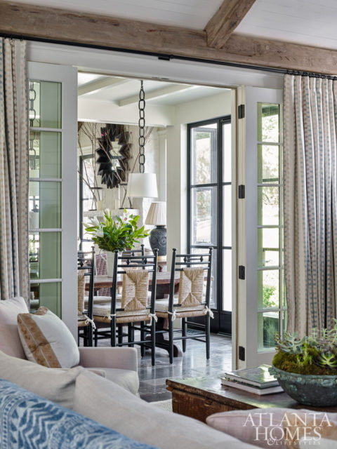 Both designer and client appreciate objects with craftsmanship, texture and history.