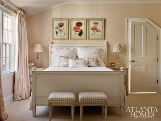 In the upstairs bedrooms, painted floors and architectural features such as sloping walls, window seats and a clipped door add character that is in keeping with the cottage’s slightly quirky but seriously stylish personality.
