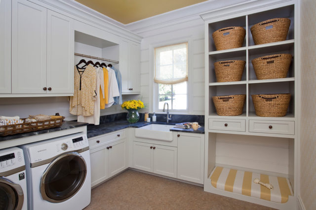 Residential – Showhouse Silver: Showhouse Laundry Room, Harrison Design, Karen Ferguson, ASID, Betsy McBride, Allied ASID