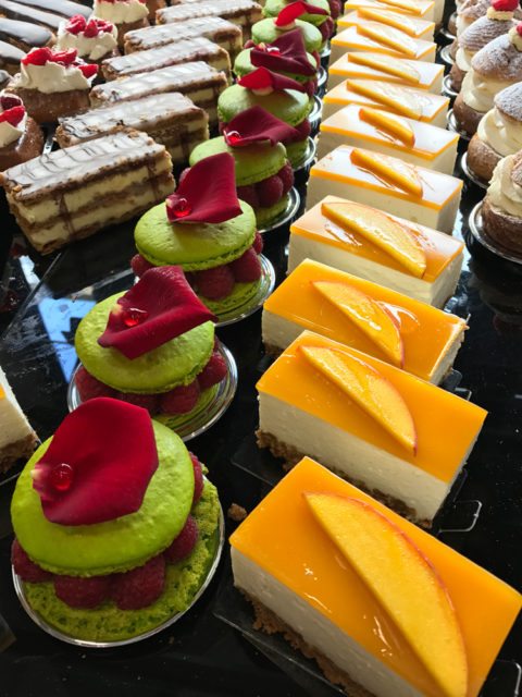Food tours in Paris take guests shopping for fresh produce, wines and fabulous French pastries.
