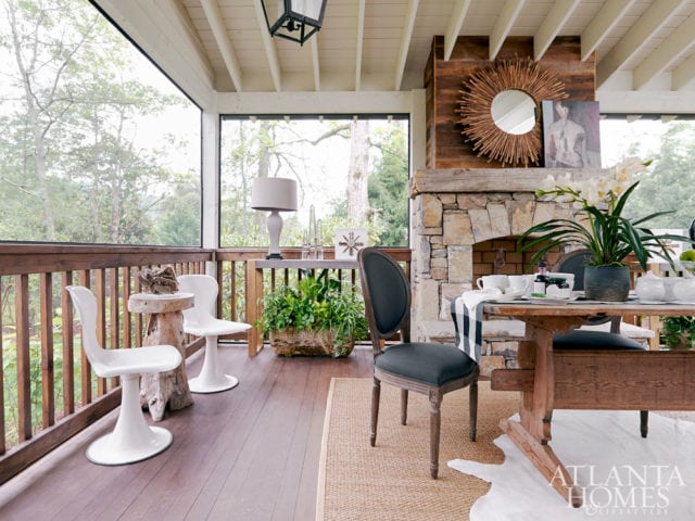 Meg Harrington and Ann Huff Huff Harrington Home / Back Porch