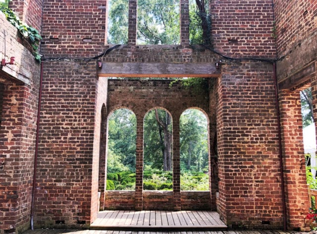The Manor House Ruins at Barnsley are often used for weddings and special events.