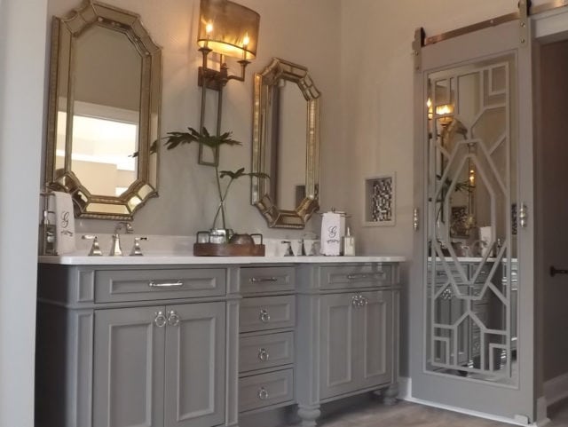 Product – Residential – Silver: Custom Barn Door, Victoria McClure Interiors LLC, Vicki McClure, Allied ASID