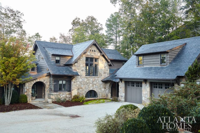 “I always think that second homes should be a bit whimsical,” says Adams of this recently built lake house.