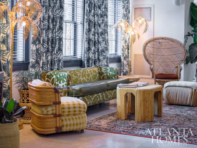 Hotel Clermont’s lobby.