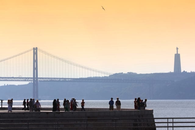 Sweeping views of the River Tagus in Bélem.