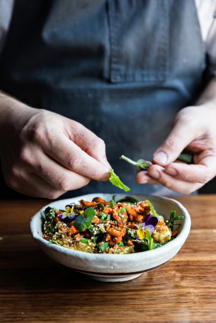 Fresh, simple dishes and thoughtful cocktails take center stage at Butcher & Bee.