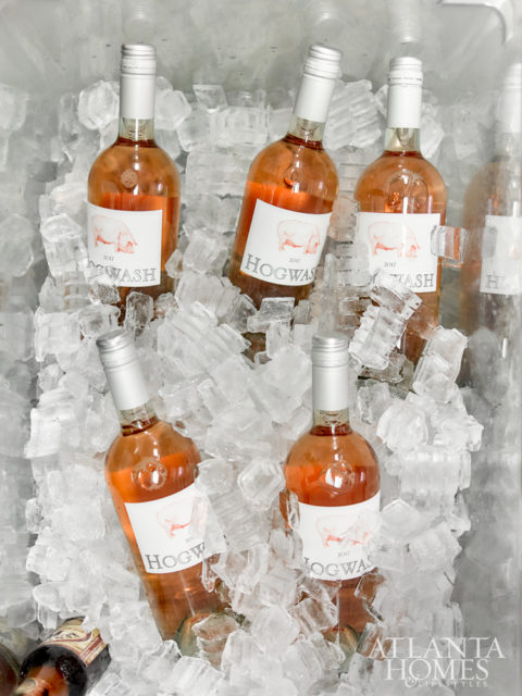 Tuck Beckstoffer, pictured at right, originally created Hogwash rosé for a High Museum whole-hog dinner with Linton Hopkins more than 10 years ago.