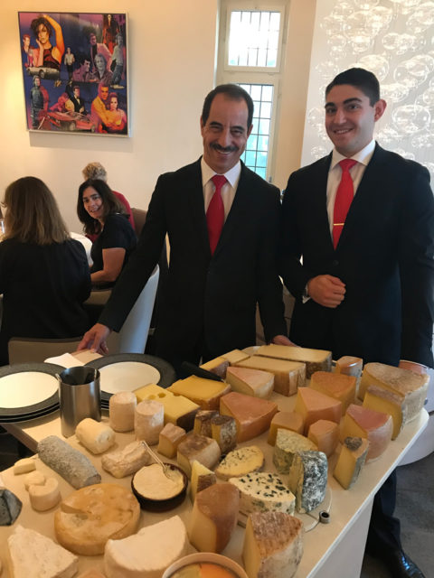 Exceptional service at the Hotel de Ville restaurant.
