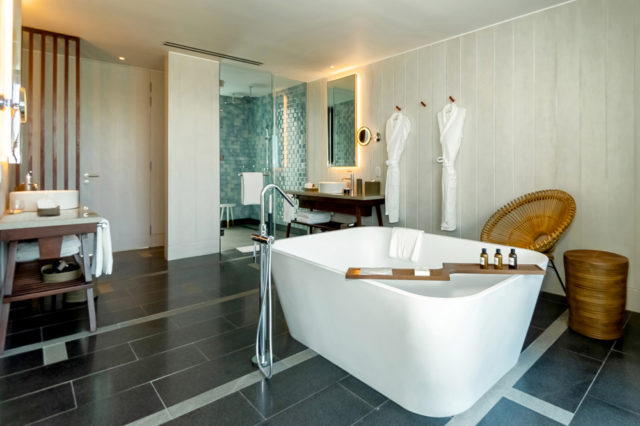 Spa-inspired baths reveal the ultimate luxury.