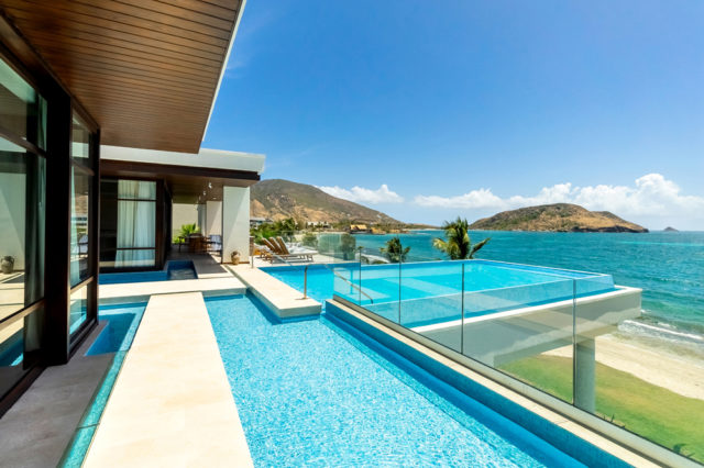 The view from the Presidential Villa.