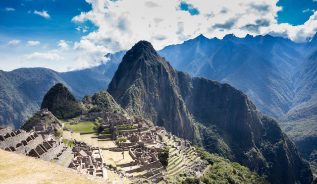 Machu Picchu.