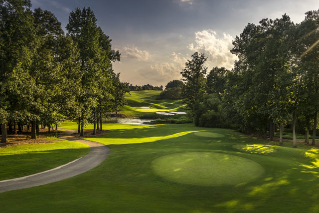 One of the 18-hole championship golf courses.