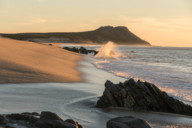 Zadun’s biggest draw: a golden sand beach and the Sea of Cortez.