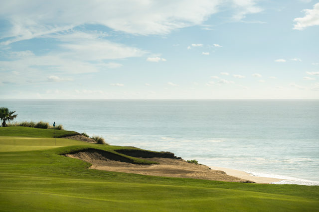 The resort is five minutes from the 27-hole Puerto Los Cabos golf course.