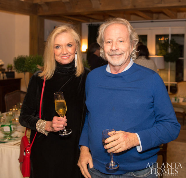 Gina Christman of Atlanta Homes & Lifestyles and Bill Harrison of Harrison Design