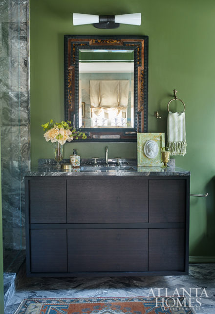 Modern Classic in Teal – Parker Bathrooms