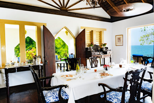 The ocean is never out of sight at Bluefields Bay.