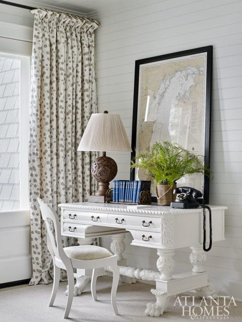 painted antique desk