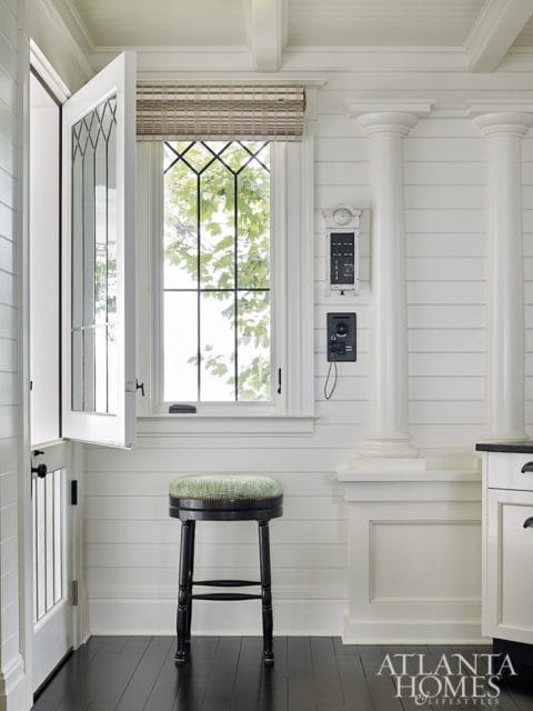 beveled glass window